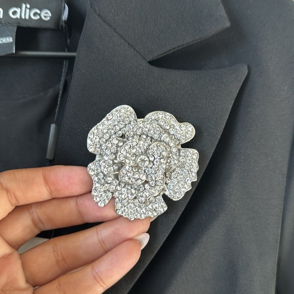 NWT Lavish Alice Corset Tux Mini Dress in Black Size 10 - Picture 8 of 9